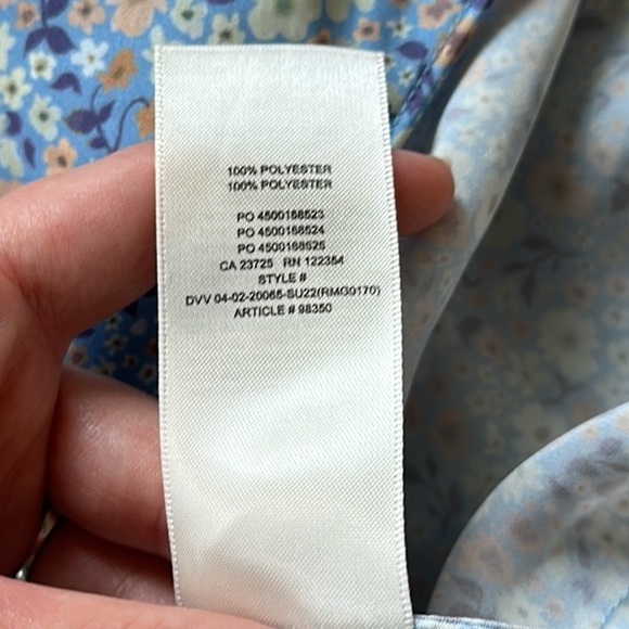 Aritzia Wilfred Floral Allusion Camisole Tank - Picture 3 of 6